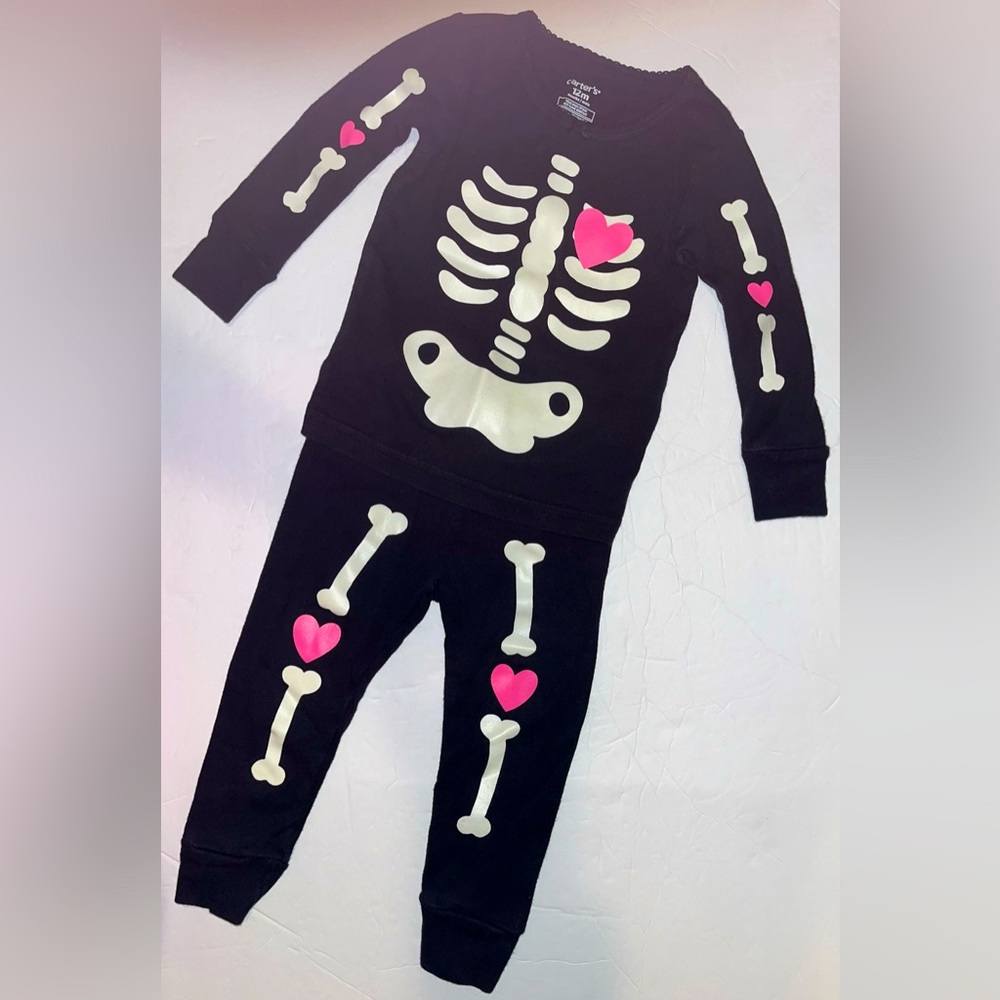 Carter’s Glow in the Dark Skeleton Outfit/Costume